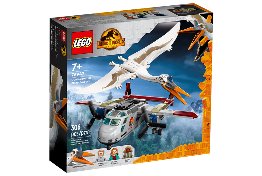 LEGO JURASSIC WORLD QUETZALCOATLUS: AGGUATO AEREO 76947