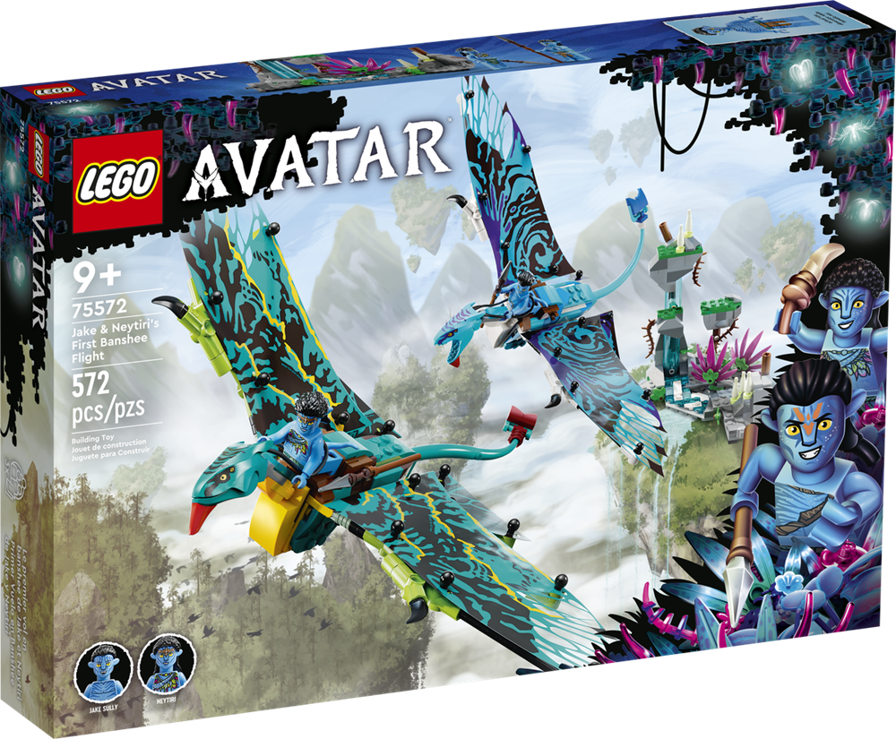 LEGO AVATAR IL PRIMO VOLO SULLA BANSHEE DI JAKE E NEYTIRI 75572