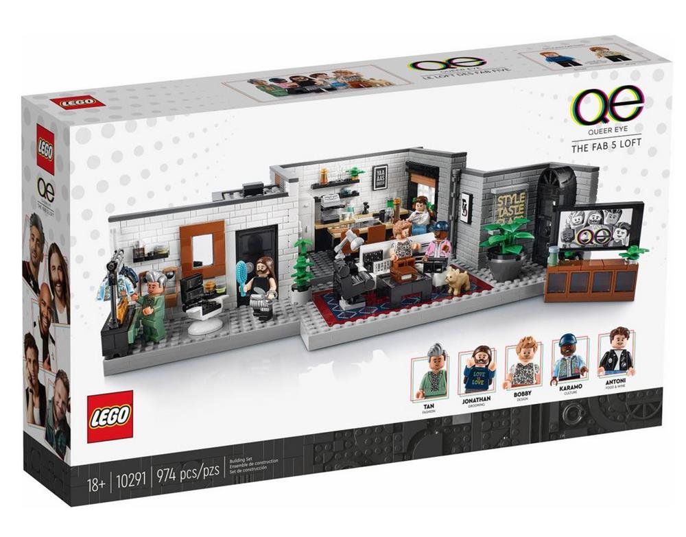 LEGO QUEER EYE - LOFT DEI FAB FIVE 10291