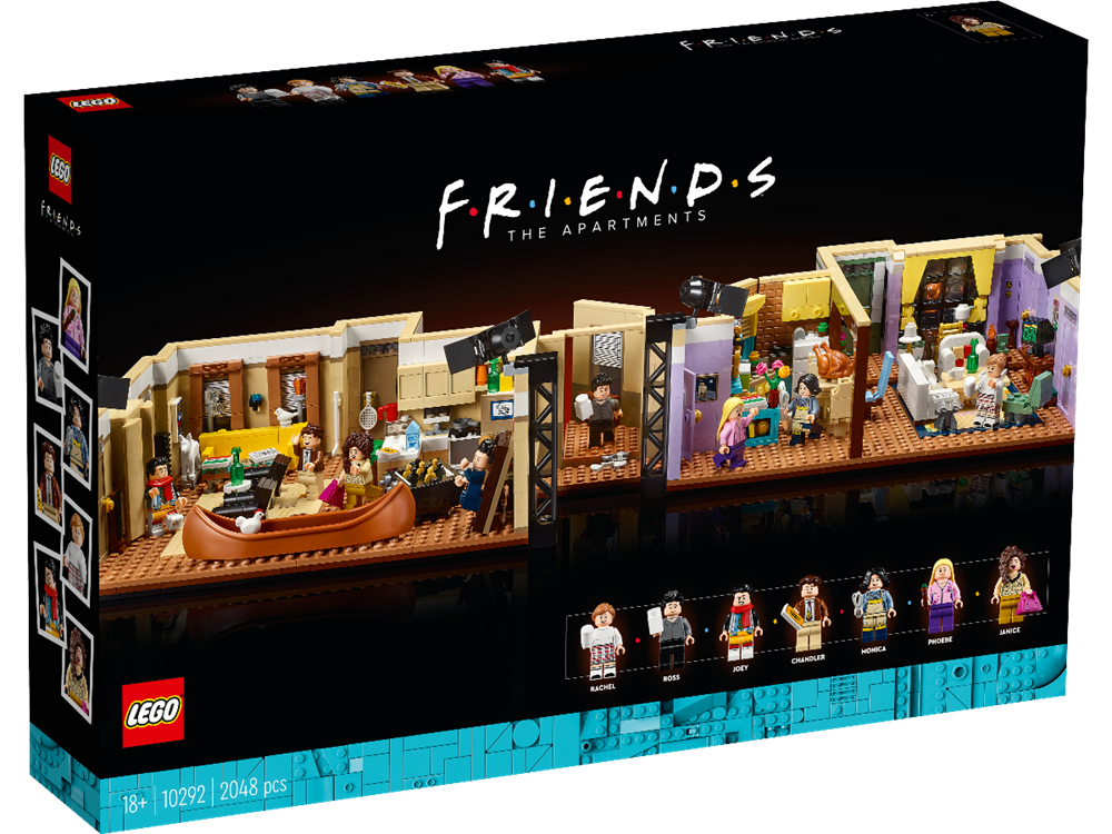 LEGO GLI APPARTAMENTI DI FRIENDS 10292