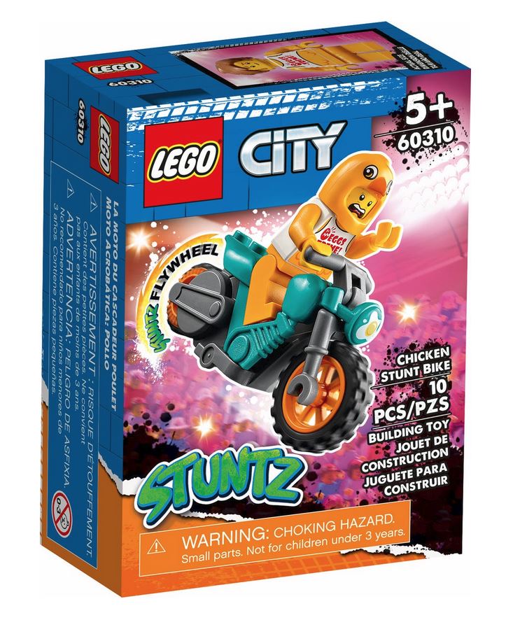LEGO CITY STUNT BIKE DELLA GALLINA 60310