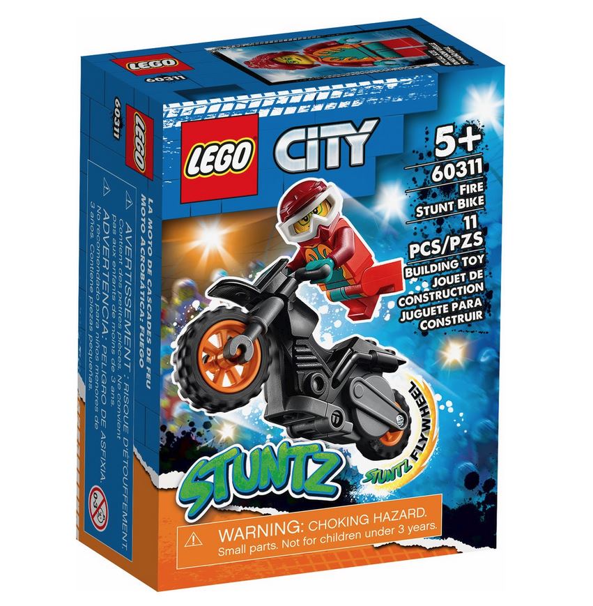 LEGO CITY STUNT BIKE ANTINCENDIO 60311