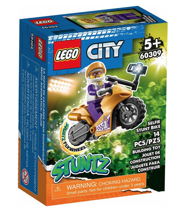 LEGO CITY STUNT BIKE DEI SELFIE 60309