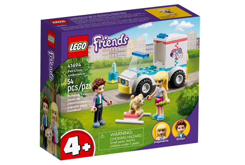 LEGO FRIENDS AMBULANZA DELLA CLINICA VETERINARIA 41694