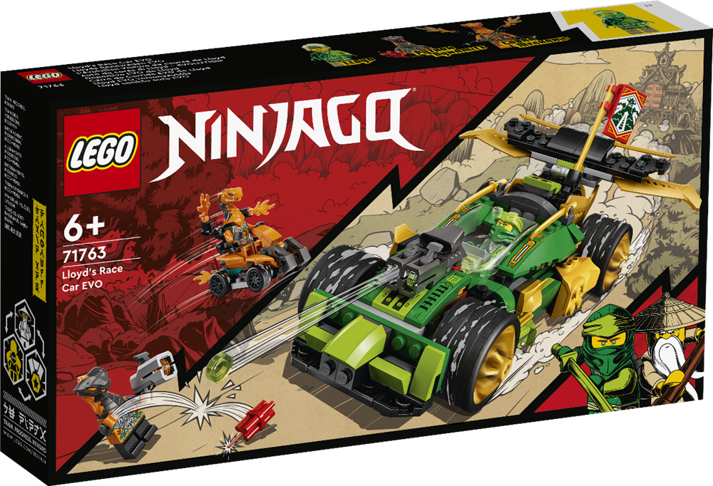LEGO NINJAGO AUTO DA CORSA DI LLOYD - EVOLUTION 71763