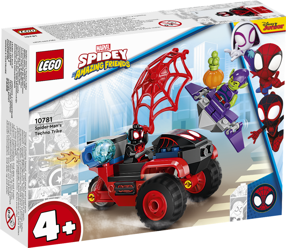 LEGO JUNIORS MILES MORALES: LA TECHNO TRIKE DI SPIDER-MAN 10781