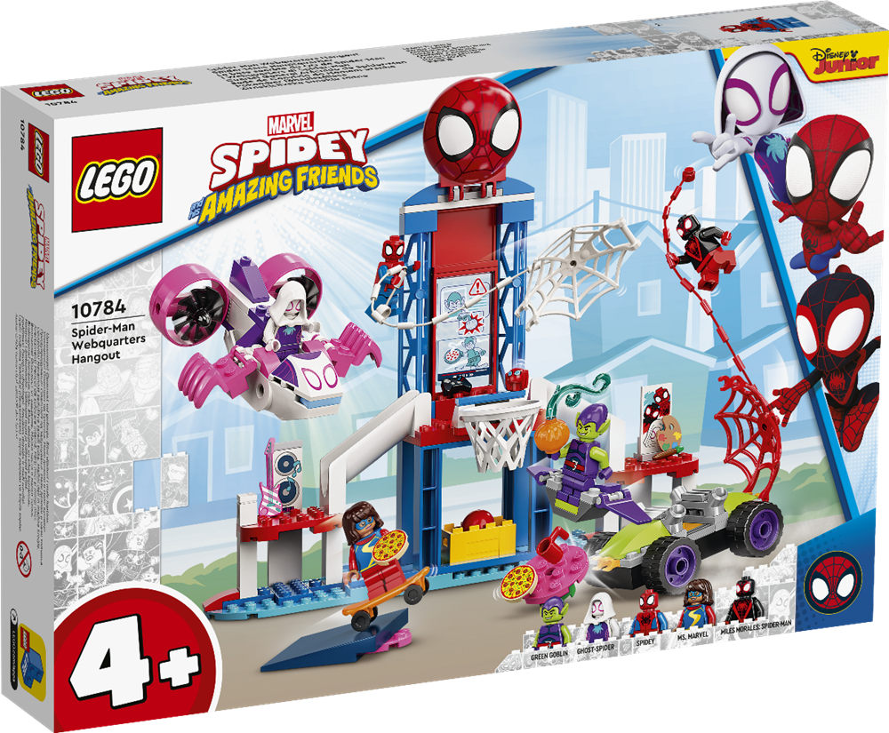 LEGO JUNIORS I WEBQUARTERS DI SPIDER-MAN 10784