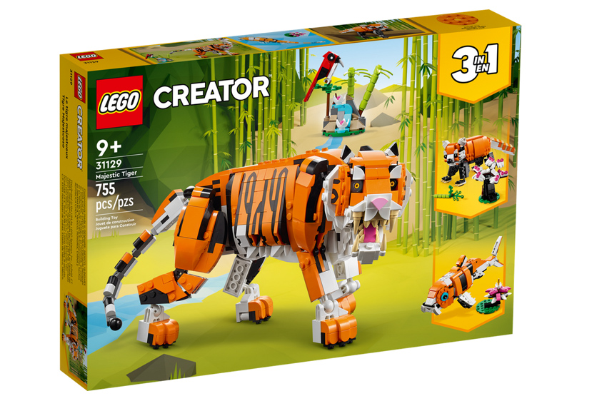 LEGO CREATOR TIGRE MAESTOSA 31129