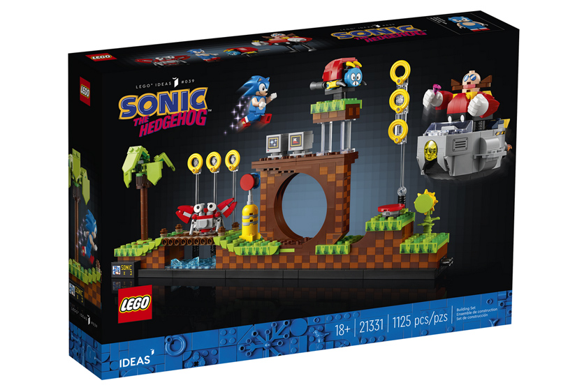 LEGO IDEAS SONIC THE HEDGEHOGª -GREEN HILL ZONE 21331