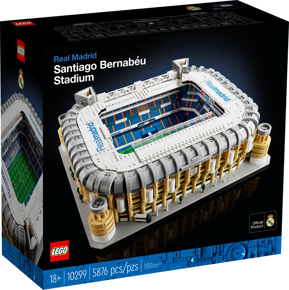 LEGO CREATOR EXPERT STADIO DEL REAL MADRID – SANTIAGO BERNABÉU 10299