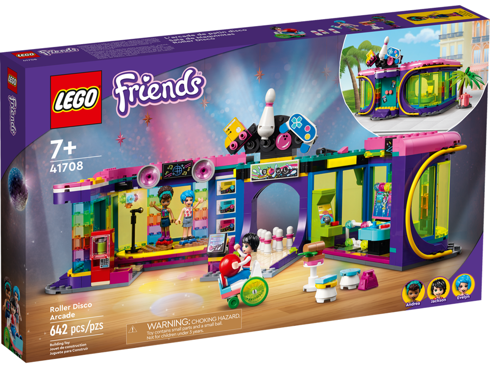 LEGO FRIENDS ARCADE ROLLER DISCO 41708