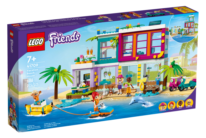 LEGO FRIENDS CASA DELLE VACANZE SULLA SPIAGGIA 41709