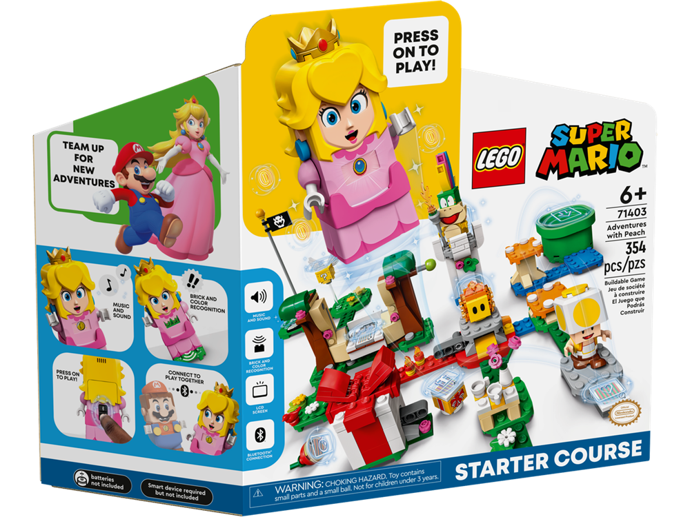 LEGO SUPER MARIO STARTER PACK AVVENTURE DI PEACH 71403