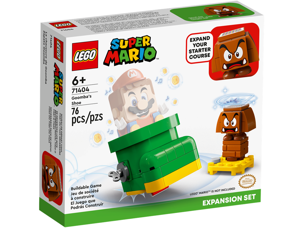 LEGO SUPER MARIO PACK ESPANSIONE SCARPA DEL GOOMBA 71404