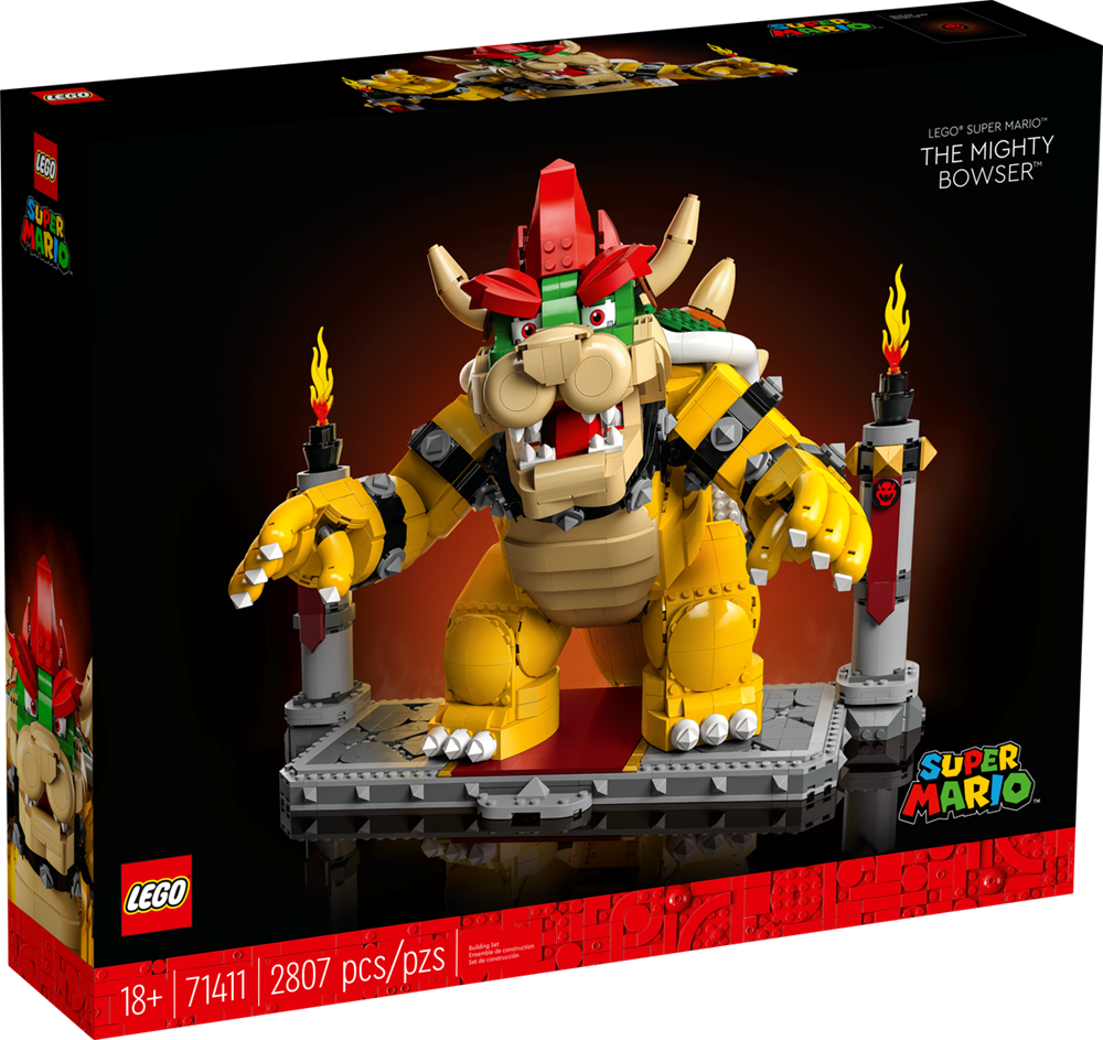 LEGO SUPER MARIO IL POTENTE BOWSER 71411