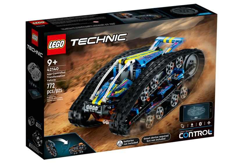 LEGO VEICOLO DI TRASFORMAZIONE CONTROLLATO DA APP 42140