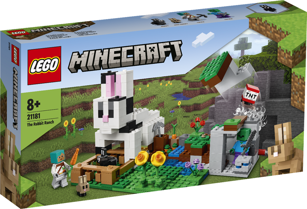 LEGO MINECRAFT IL RANCH DEL CONIGLIO 21181