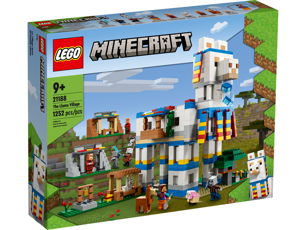 LEGO MINECRAFT IL VILLAGGIO DEI LAMA 21188