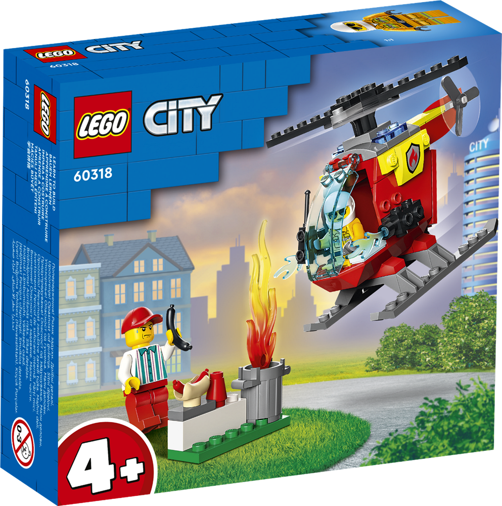 LEGO CITY ELICOTTERO ANTINCENDIO 60318
