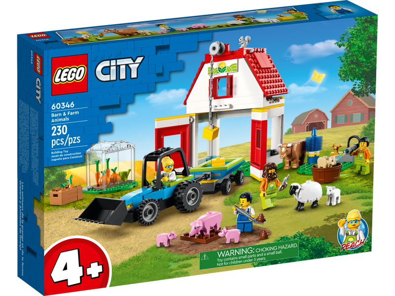 LEGO CITY FIENILE E ANIMALI DA FATTORIA 60346