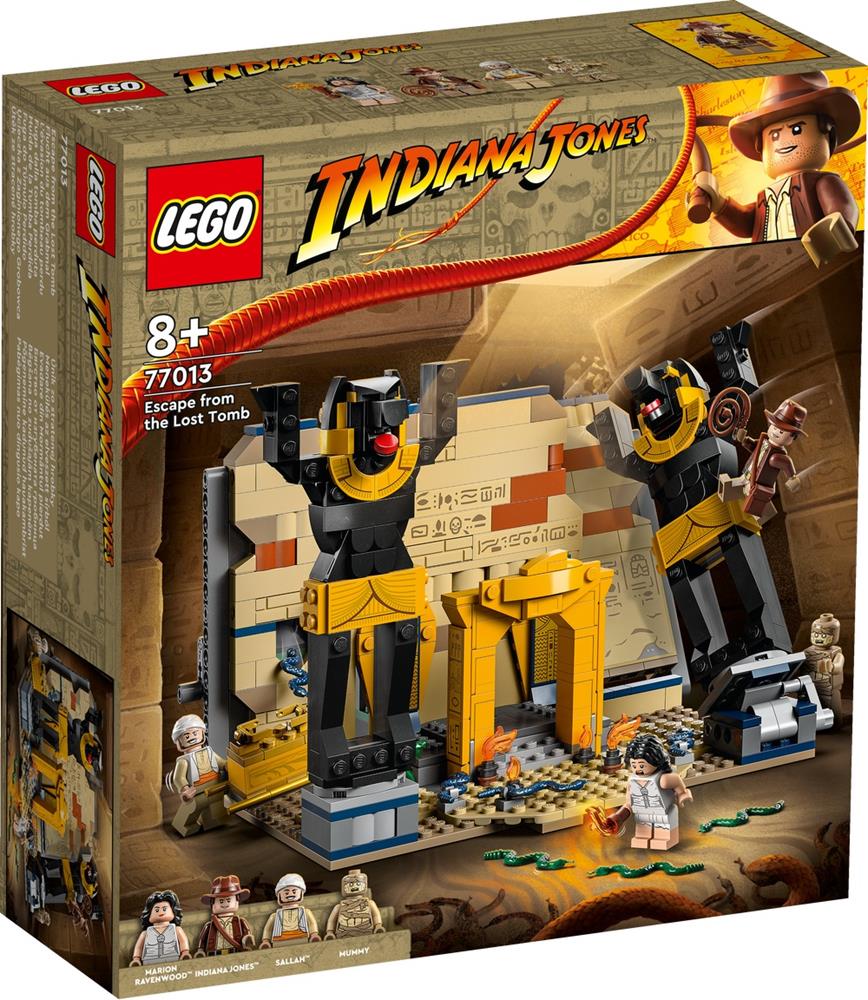 LEGO INDIANA JONES FUGA DALLA TOMBA PERDUTA 77013