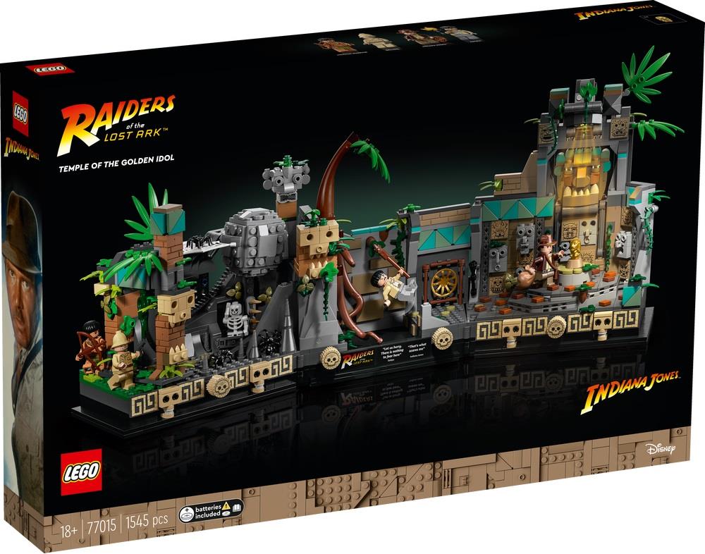 LEGO INDIANA JONES IL TEMPIO DELL’IDOLO D’ORO 77015