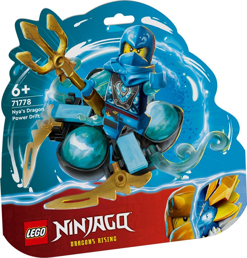 LEGO NINJAGO DRIFT DEL POTERE DEL DRAGO SPINJITZU DI NYA 71778