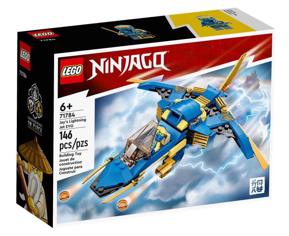 LEGO NINJAGO JET-FULMINE DI JAY - EVOLUTION 71784