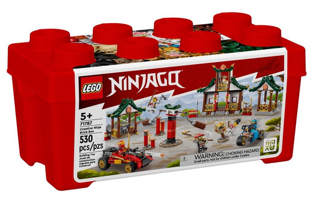 LEGO NINJAGO SET CREATIVO DI MATTONCINI NINJA 71787