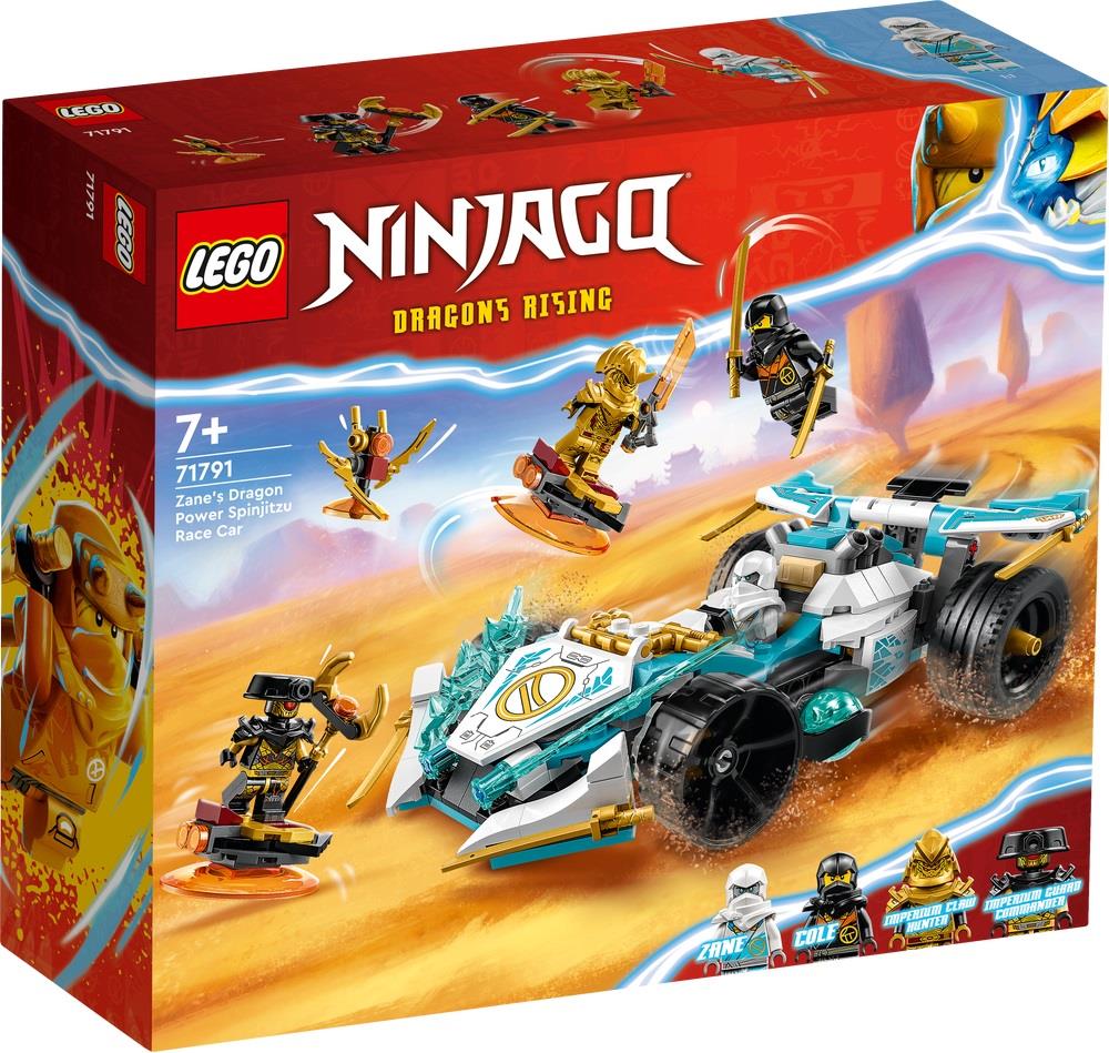 LEGO NINJAGO AUTO DA CORSA SPINJITZU DRAGON POWER DI ZANE 71791