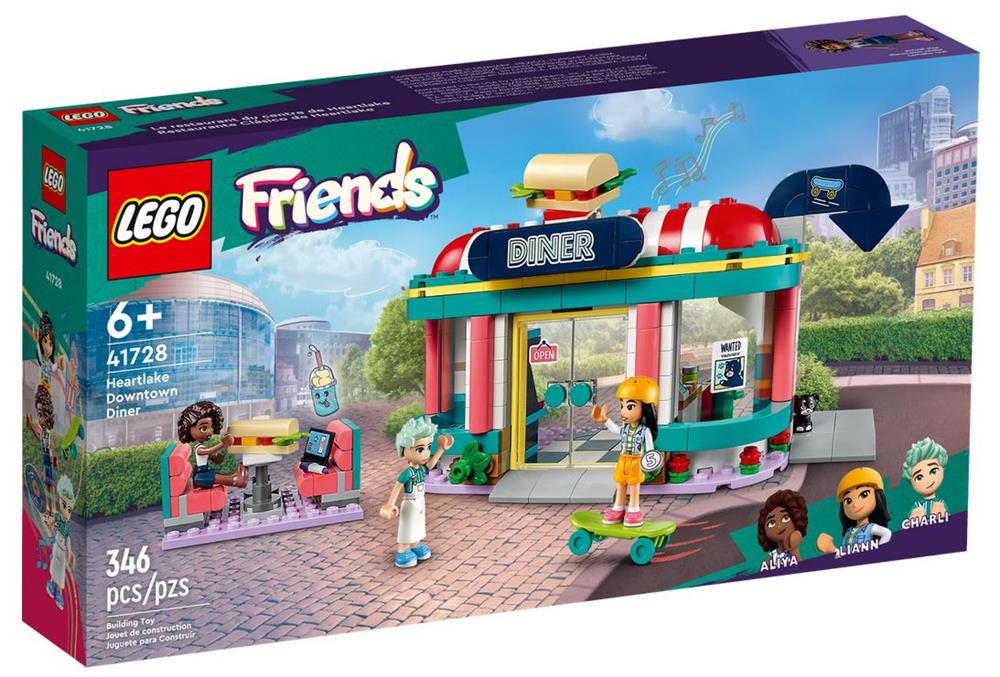 LEGO FRIENDS RISTORANTE NEL CENTRO DI HEARTLAKE CITY 41728