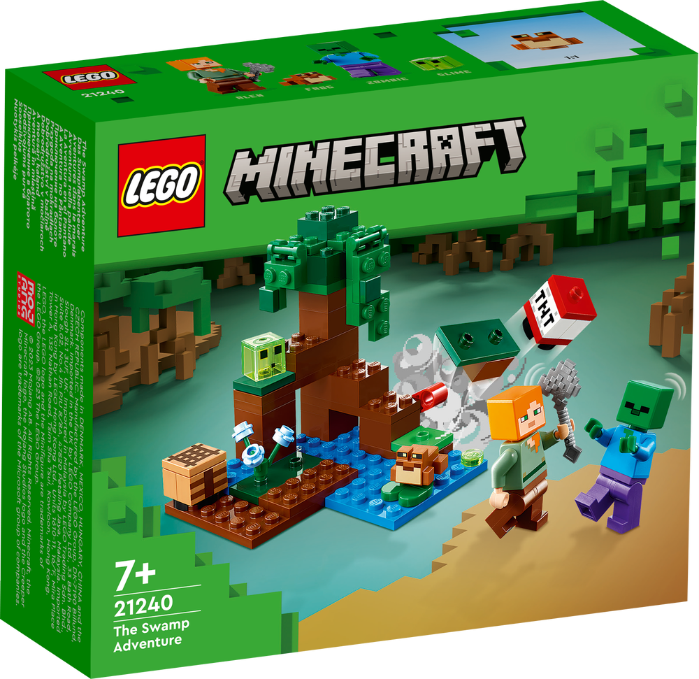 LEGO MINECRAFT AVVENTURA NELLA PALUDE 21240