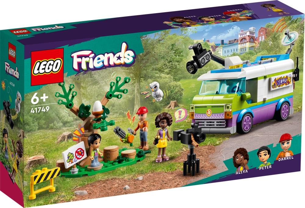 LEGO FRIENDS FURGONE DELLA TROUPE TELEVISIVA 41749