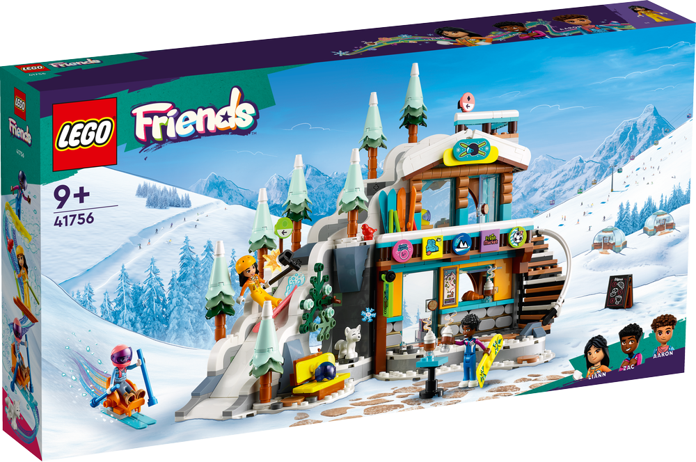 LEGO FRIENDS PISTA DA SCI E BAITA 41756