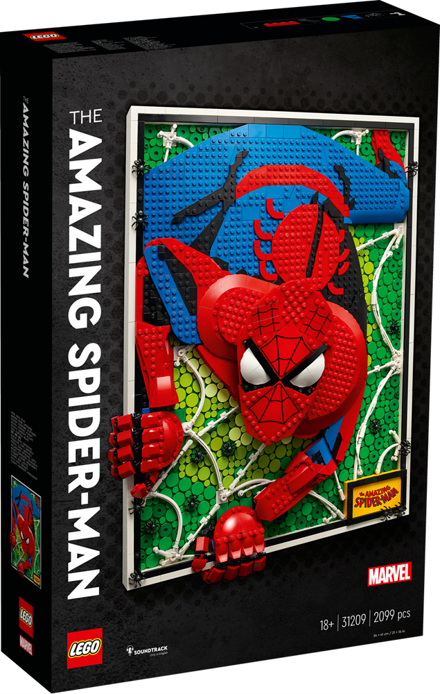 LEGO ART THE AMAZING SPIDER-MAN 31209