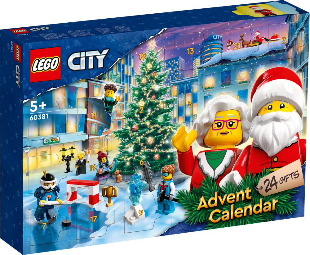 LEGO CITY CALENDARIO DELL’AVVENTO 2023 60381