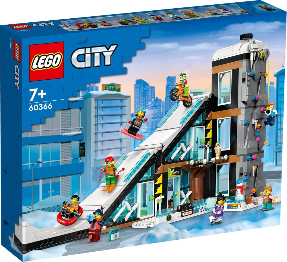 LEGO CITY CENTRO SCI E ARRAMPICATA 60366