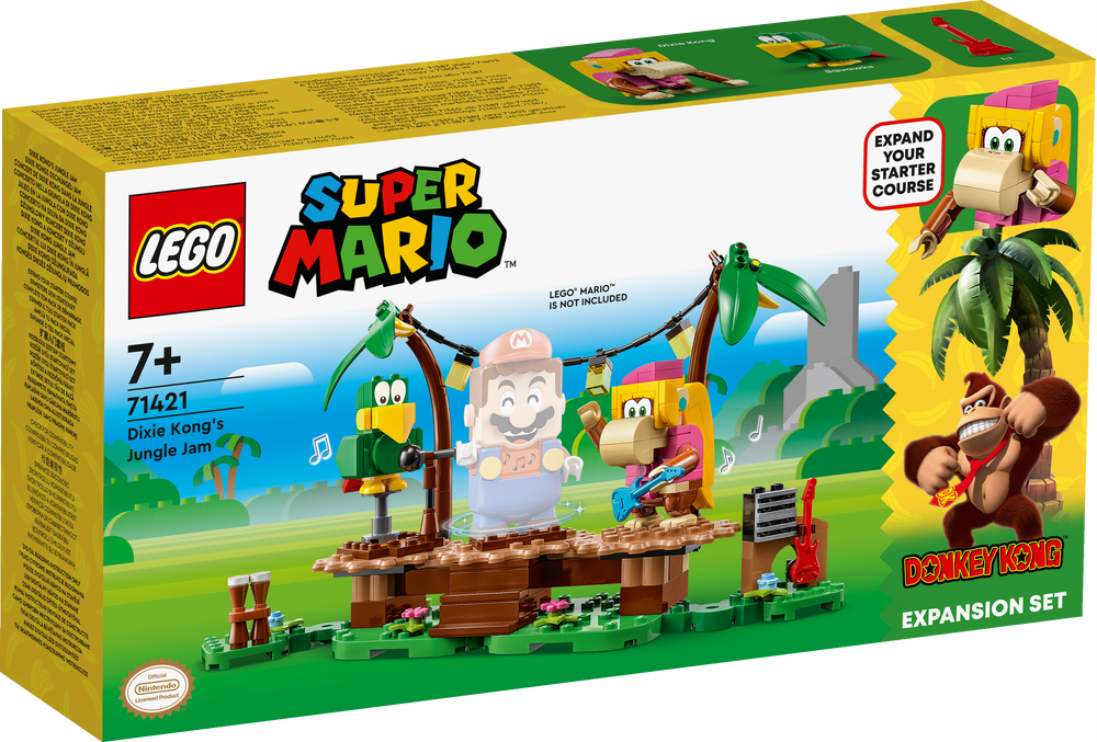 LEGO SUPER MARIO PACK DI ESPANSIONE CONCERTO NELLA GIUNGLA DI DIXIE KONG 71421