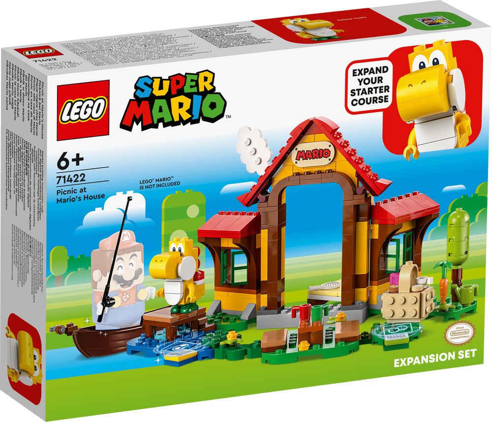 LEGO SUPER MARIO PACK DI ESPANSIONE PICNIC ALLA CASA DI MARIO 71422