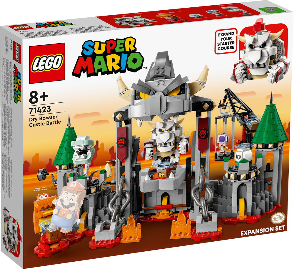 LEGO SUPER MARIO PACK DI ESPANSIONE BATTAGLIA AL CASTELLO DI SKELOBOWSER 71423