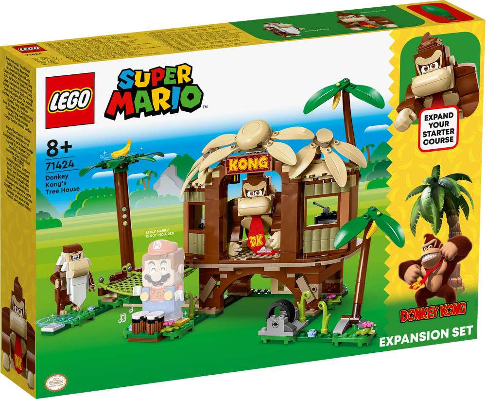 LEGO SUPER MARIO PACK DI ESPANSIONE CASA SULL'ALBERO DI DONKEY KONG 71424