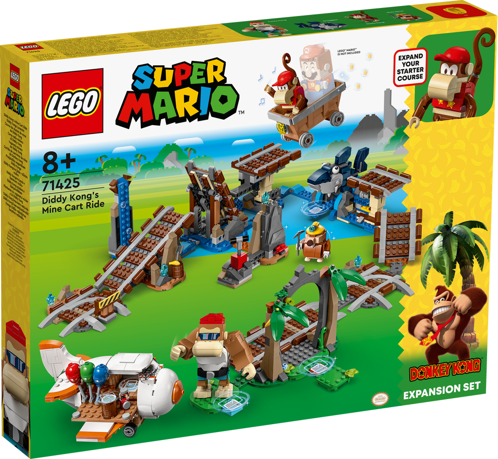 LEGO SUPER MARIO PACK DI ESPANSIONE CORSA NELLA MINIERA DI DIDDY KONG 71425