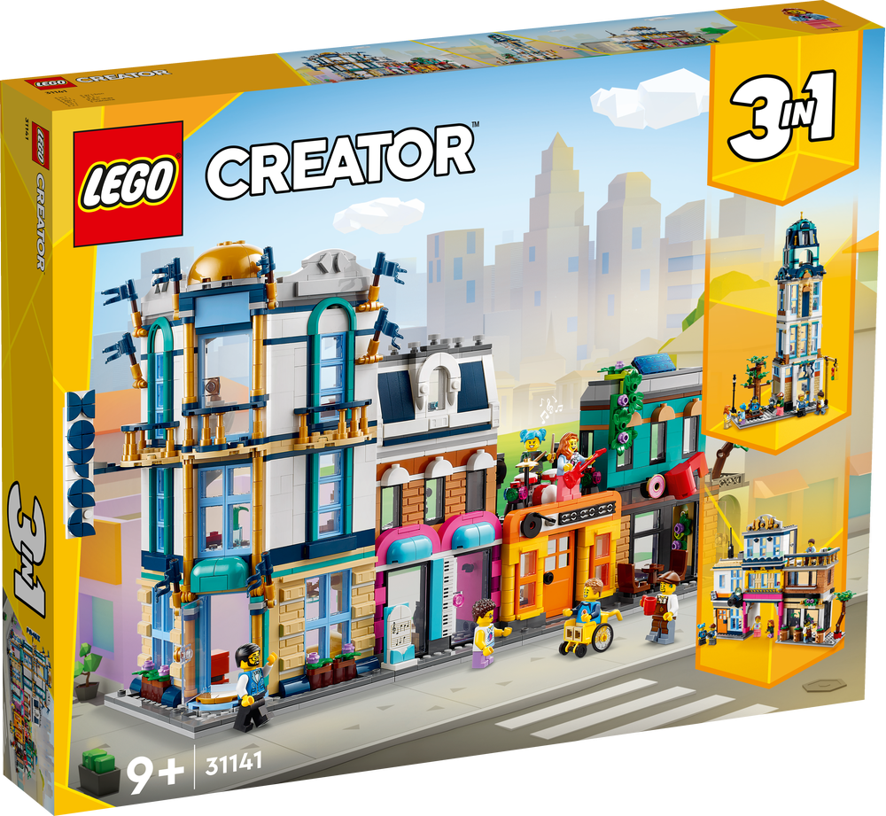 LEGO CREATOR STRADA PRINCIPALE 31141