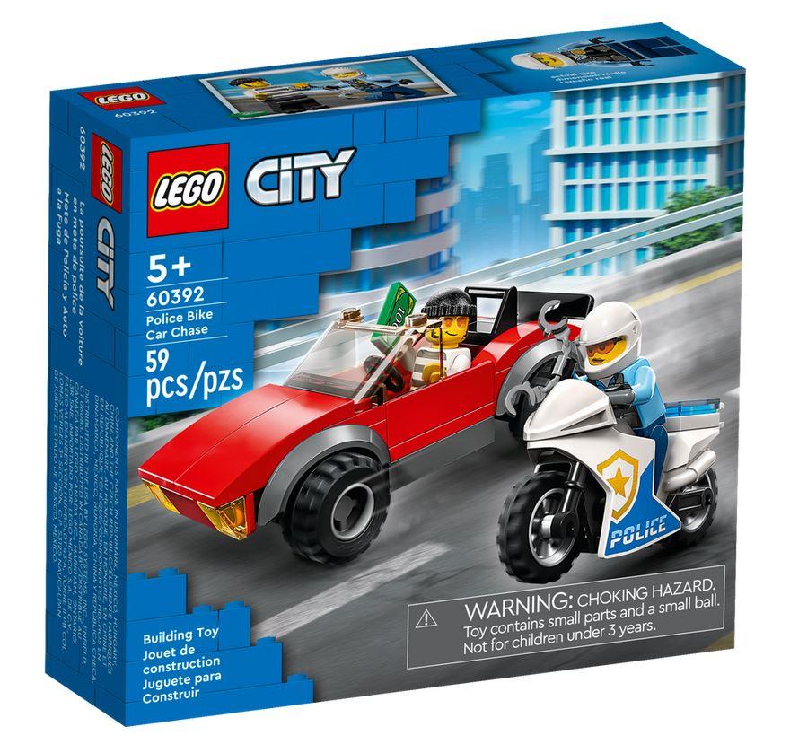 LEGO CITY INSEGUIMENTO SULLA MOTO DELLA POLIZIA 60392