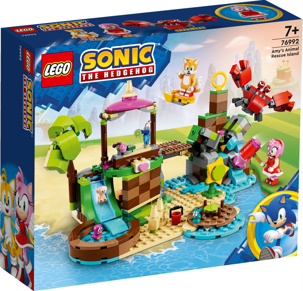 LEGO SONIC L’ISOLA DEL SOCCORSO ANIMALE DI AMY 76992