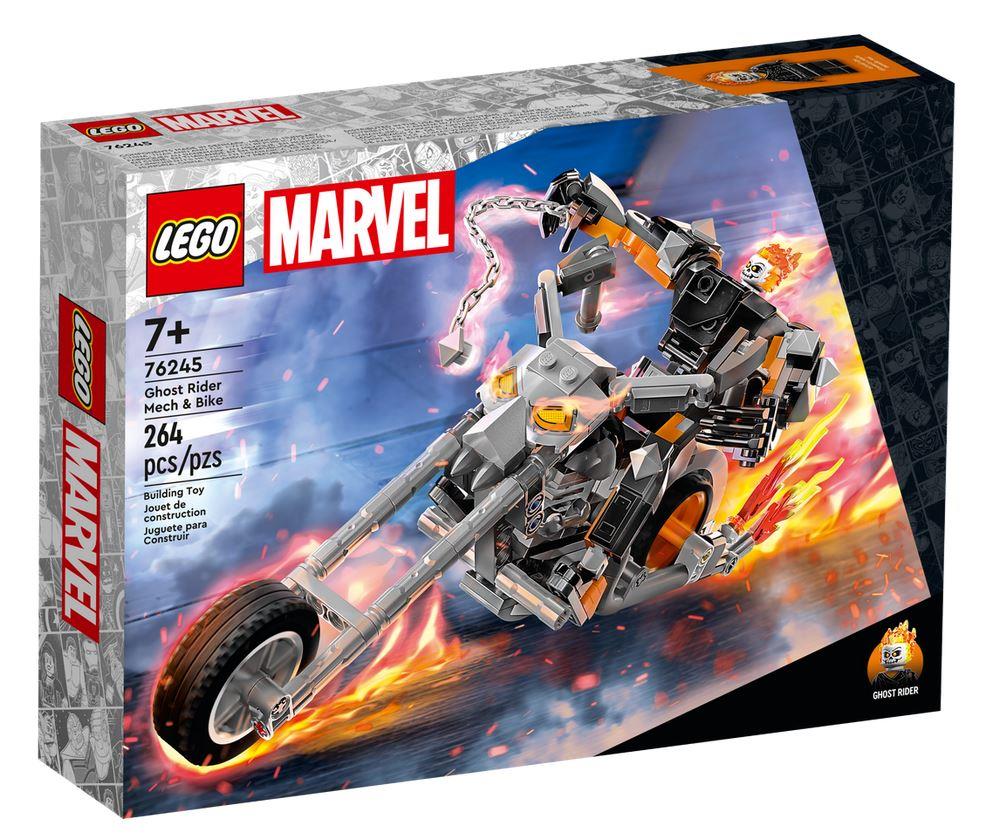 LEGO MARVEL MECH E MOTO DI GHOST RIDE 76245