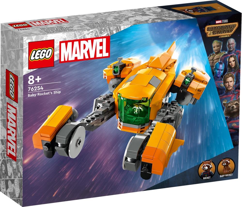 LEGO SUPER HEROES MARVEL ASTRONAVE DI BABY ROCKET 76254