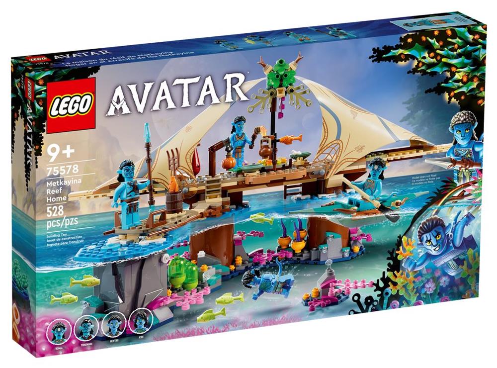 LEGO AVATAR LA CASA CORALLINA DI METKAYINA 75578