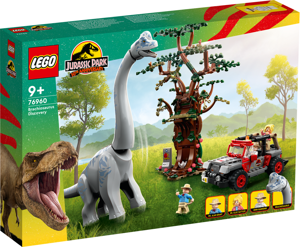 LEGO JURASSIC WORLD LA SCOPERTA DEL BRACHIOSAURO 76960