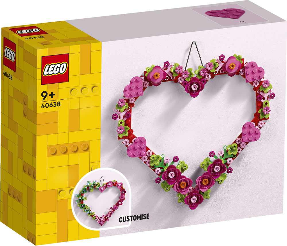 LEGO ICONIC CUORE ORNAMENTALE 40638